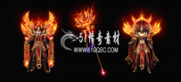 [套装素材-2307120191]传奇复古法师套装