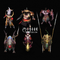 [怪物素材-2308090015]有攻击动作 不闪跳