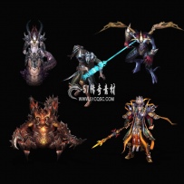 [怪物素材-2308090016]有攻击动作 不闪跳