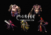 [怪物素材-2308090007]有攻击动作 不闪跳
